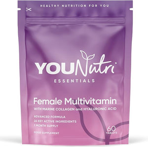 Female Multivitamin with Marine Collagen & Hyaluronic Acid