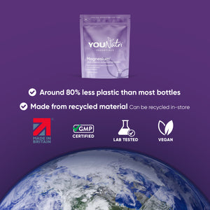 Magnesium Bisglycinate + Aquamin® - Safe & Gentle